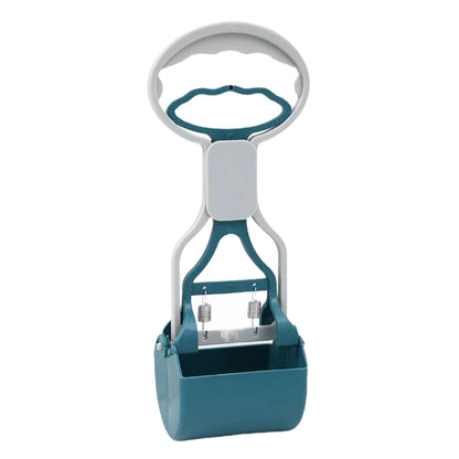 Pooper Scooper for Dog Jaw Clamp Heavy Duty Long Handle Poop Scooper for Dog Puppy Cat Waste Picker Pet Cleaning Shovel Tools