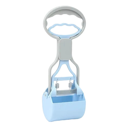 Pooper Scooper for Dog Jaw Clamp Heavy Duty Long Handle Poop Scooper for Dog Puppy Cat Waste Picker Pet Cleaning Shovel Tools