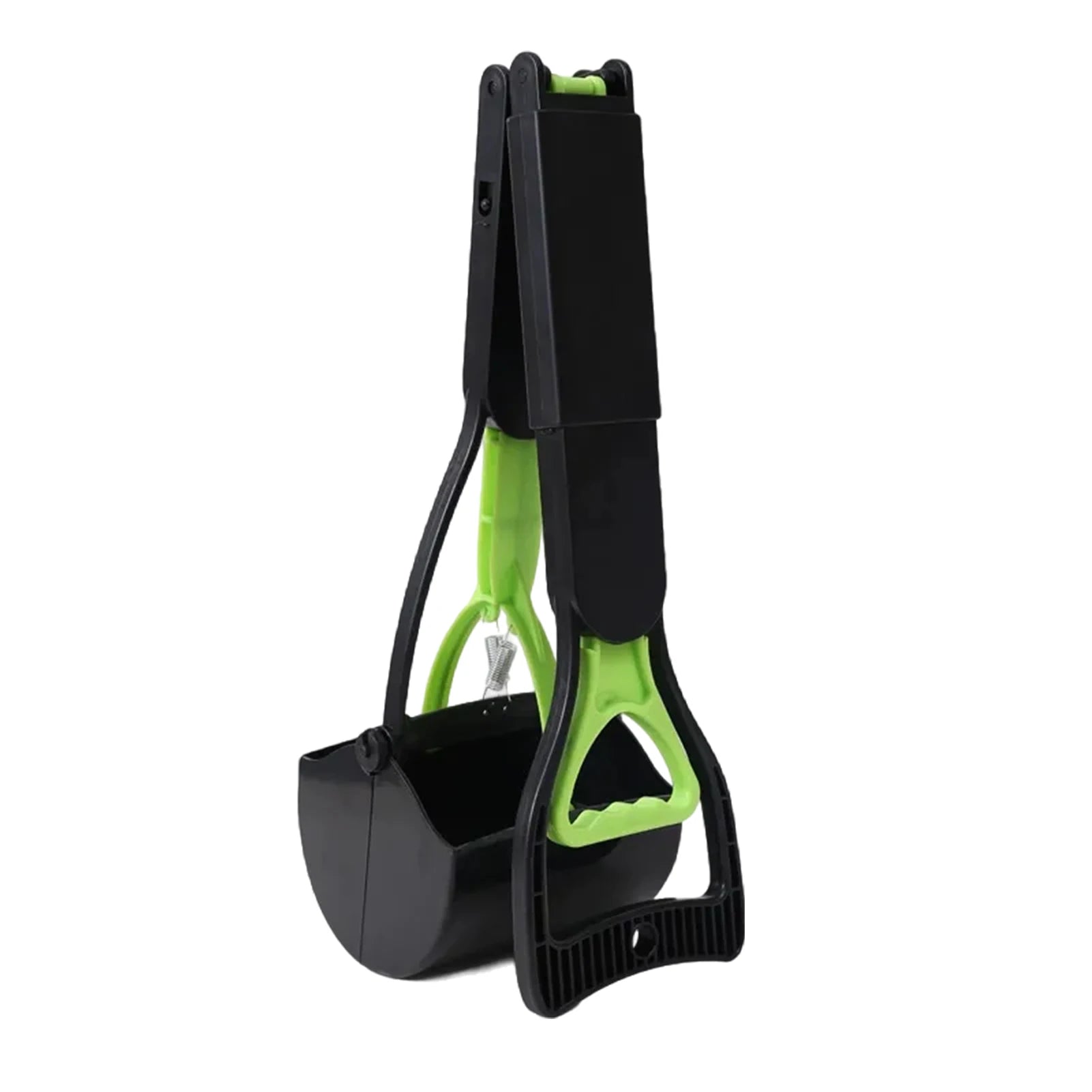 Pooper Scooper for Dog Jaw Clamp Heavy Duty Long Handle Poop Scooper for Dog Puppy Cat Waste Picker Pet Cleaning Shovel Tools