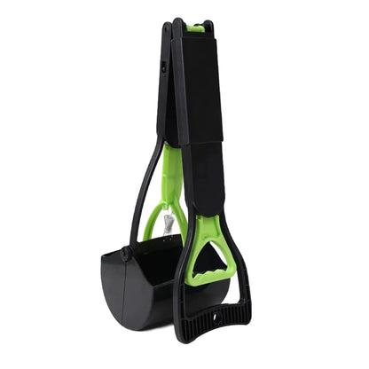 Pooper Scooper for Dog Jaw Clamp Heavy Duty Long Handle Poop Scooper for Dog Puppy Cat Waste Picker Pet Cleaning Shovel Tools