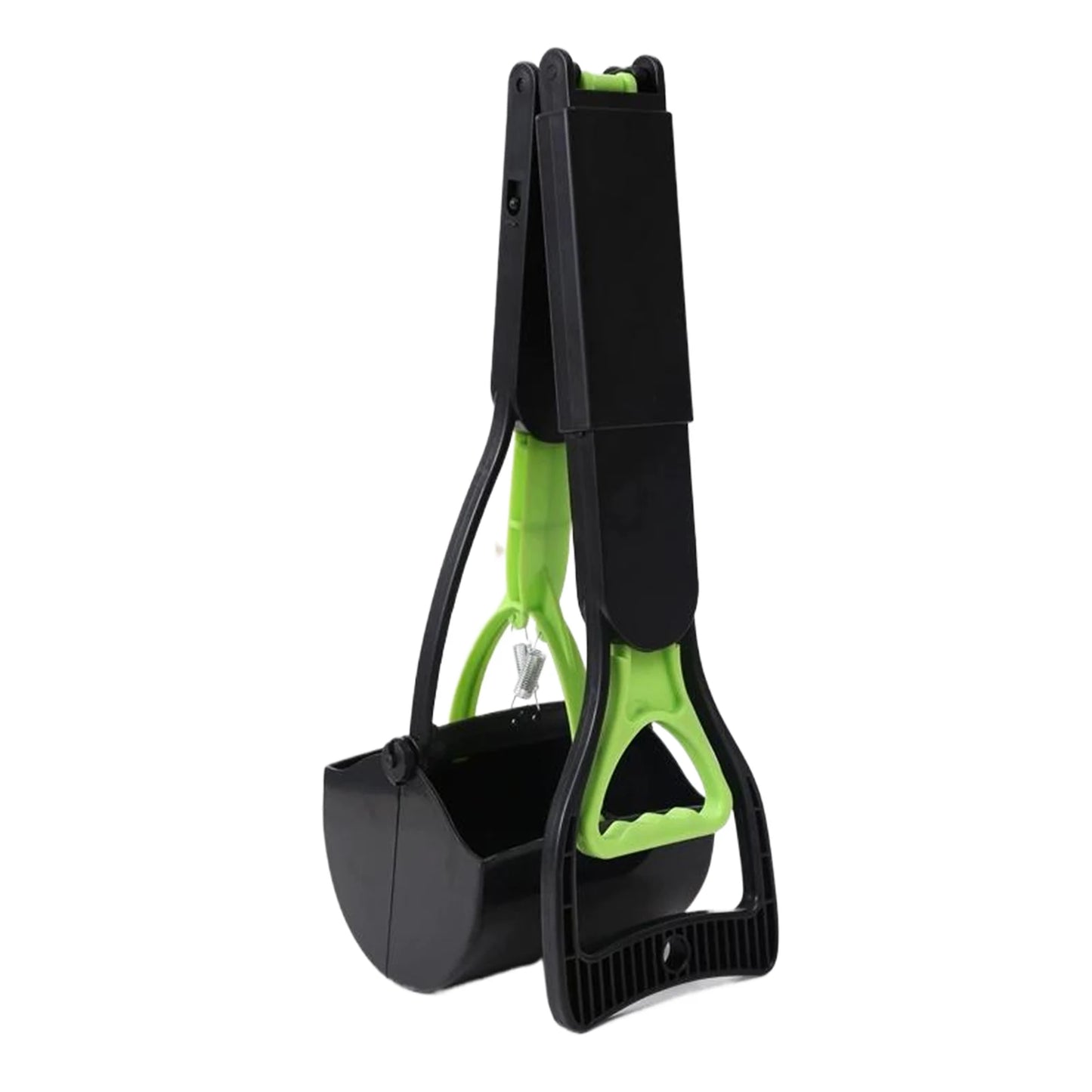 Pooper Scooper for Dog Jaw Clamp Heavy Duty Long Handle Poop Scooper for Dog Puppy Cat Waste Picker Pet Cleaning Shovel Tools
