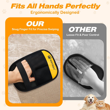 Wagline Hair Removal Glove for Cats Dogs