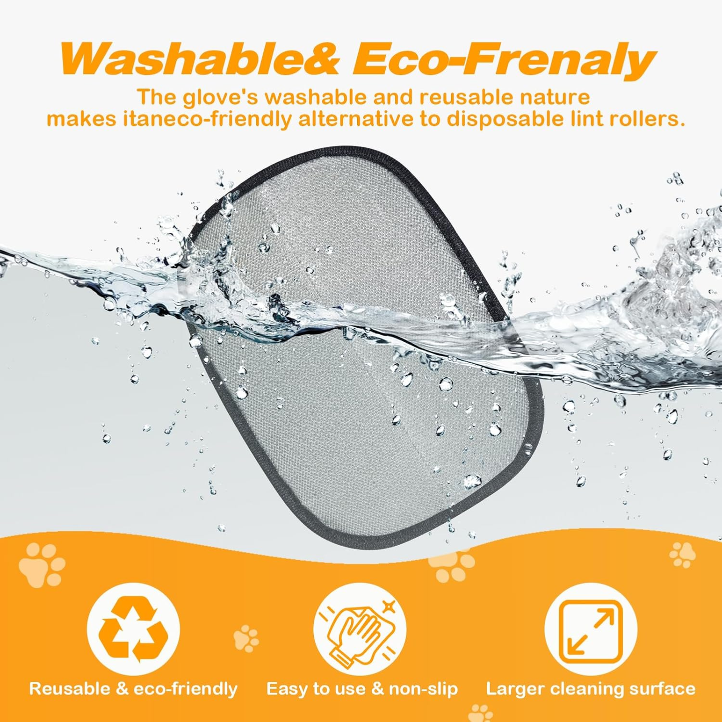 Wagline Hair Removal Glove for Cats Dogs