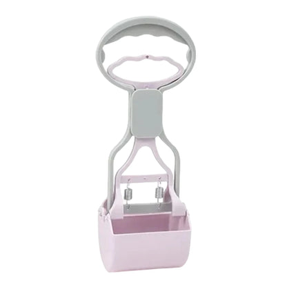 Pooper Scooper for Dog Jaw Clamp Heavy Duty Long Handle Poop Scooper for Dog Puppy Cat Waste Picker Pet Cleaning Shovel Tools